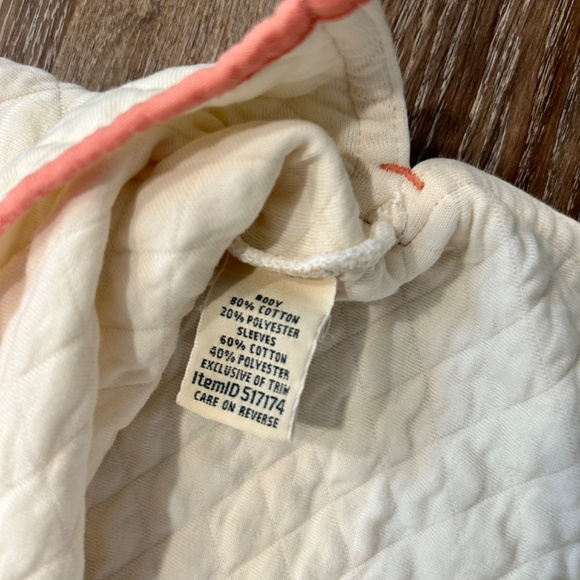 L.L. Bean Women’s Quilted Mock neck Tunic Color-block Size Medium - Picture 4 of 9